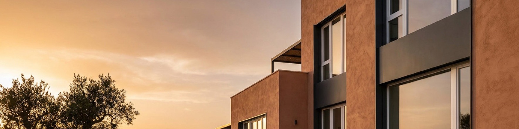 Villa con serramenti su misura De Sio